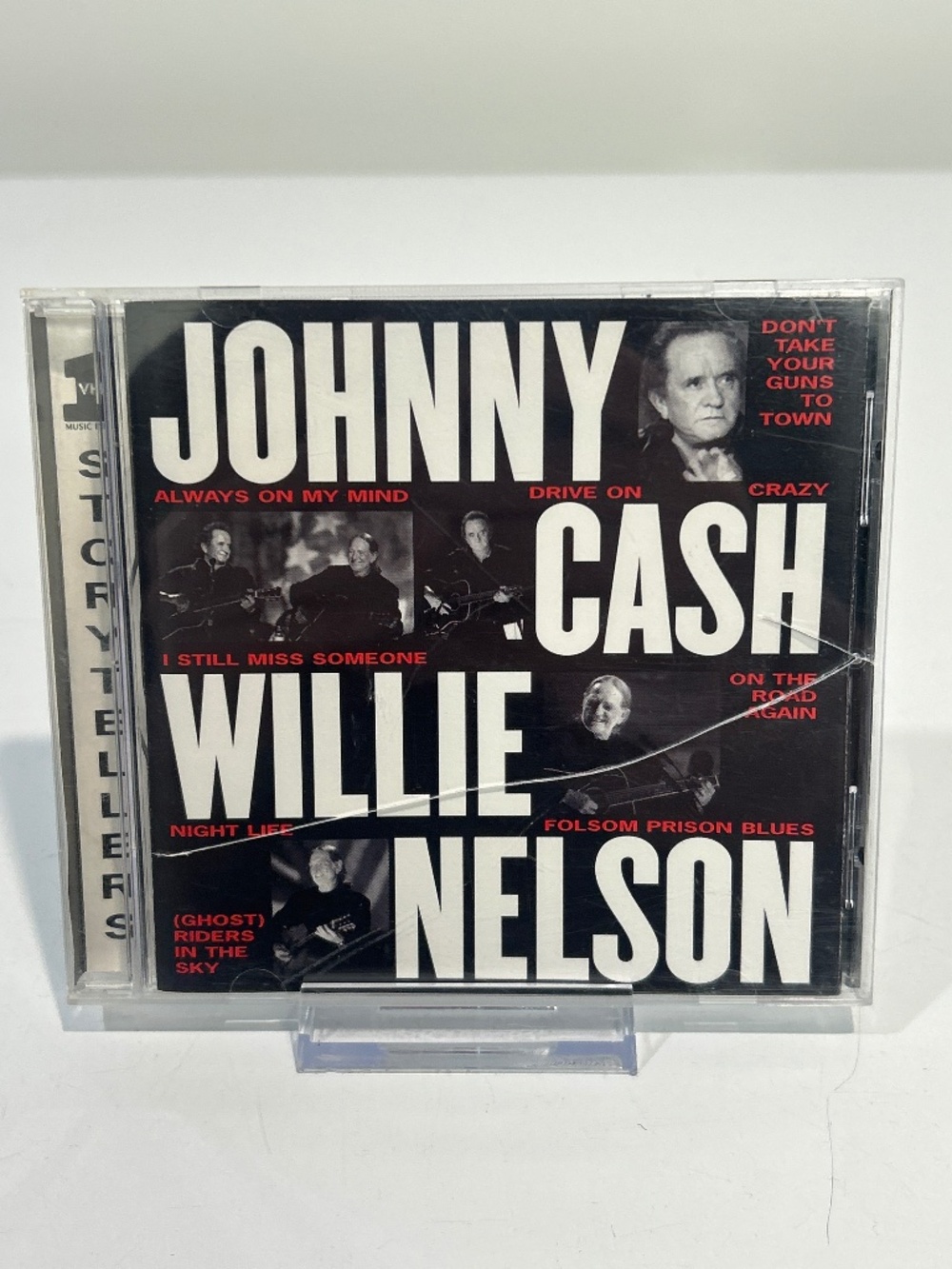 🤯5 for $20🤯 Johnny Cash & Willie Nelson “VH1 Storytellers” CD [Country Rock]